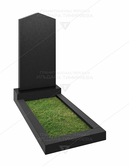 Памятник из гранита пирамидальный - 0009